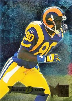 Isaac Bruce St. Louis Rams 1995 Fleer Metal NFL #159